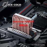 {禹創精選} ineo M12 高效降溫M.2 SSD靜音散熱器 超長純銅導管 無扇 被動式冷卻 固態硬碟散熱片 228