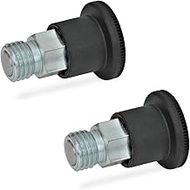 Ganter Normelemente GN 822.6-8-M16X1,5-C - Locking Bolts l Small Version Black Thread d2: M16 x 1.5 
