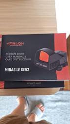 真品 Athlon Midas LE Gen2 Red Dot Sight 步槍快瞄 內紅點