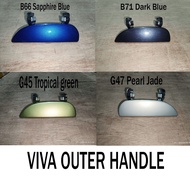 BARANG BARU PERODUA VIVA DOOR OUTER HANDLE COLOUR  ( G45 , G47 , B66 , B71 )