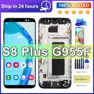 TFT Quality For Samsung S8 Plus G955 G955F LCD Display Touch Screen with Frame, For Galaxy S8+ Displ