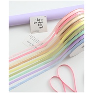 1cm Satin Ribbon, 80Y long, 1cm Plain Silk Ribbon Satin Ribbon