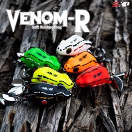 EXP VENOM R XR FROG Soft Rubber Frog Expert For Snakehead Hunter Haruan/Toman Bunga/Bujuk Katak Tiru