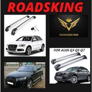 [ SUPPORT 200KG ] AUDI Q3 Q5 Q7 ROOF RACK LUGGAGE HIGHT QUALITY 1 SET 2PCS