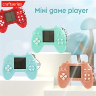 CRAFTSERIES Macaron Color Mini Handheld Game Players Tetris Electronic Game Built-in 26 Games Handhe