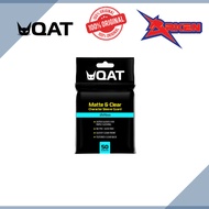 QAT - Matte & Clear Outer Sleeves for Standard Size Cards (69x94mm)