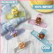 Transparent Paper Clip Clear Paper Clip Aesthetic Cute School Office Supplies