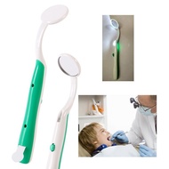 Dental Mirror Bright Durable Dentist Mouth Mirror with LED Light Reusable