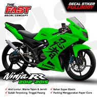 Striping Ninja 150 RR new Kanji Custom Fullbody 2012 - 2015  Stiker Variasi Kawasaki Ninja RR Baru D