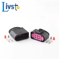 1 Set 14 Pin 1.5mm 3.5mm Waterproof Auto Connector Lamp Light Socket For Audi BMW VW 1J0973737 1J097