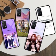 LE SSERAFIM 06 Glass Phone Case For Xiaomi Redmi 12 4G 13C Note 14 13 pro plus 12 12S 11 10 9 5G Cov