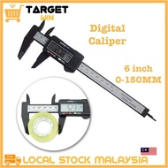 6 inch DIGITAL CALIPER FIBERGLASS 0-150MM Precise Carbon Tool