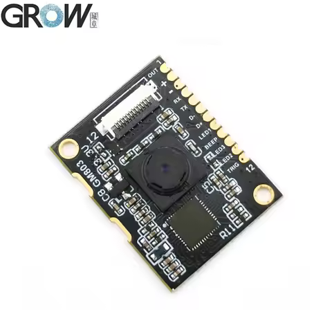 GROW GM803 Series Small Cheap DC3.3V USB/TTL232 Interface Barcode Scanner Module 1D/2D QR Bar Code R