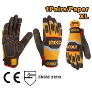 INGCO MECHANIC GLOVES | EN388 2121X | HGMG02-XL