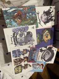 Kennyswork Molly 藝術明信片 postcards