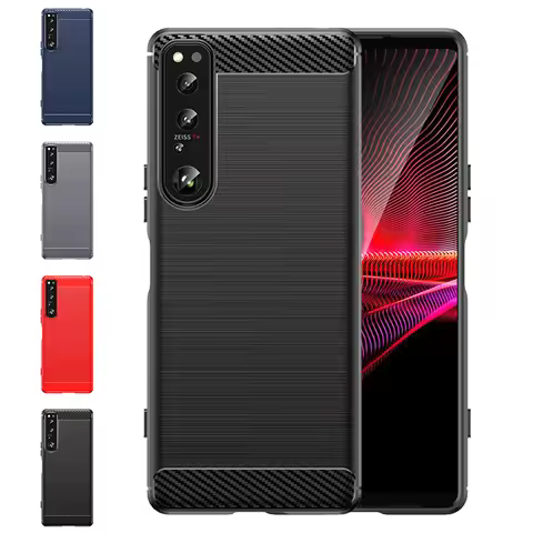 For Cover Sony Xperia 1 IV Case For Sony Xperia 1 IV Capas New Phone Back Soft TPU For Fundas Sony X