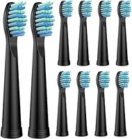 10 Pack Electric Toothbrush Replacement Heads Compatible with Fairywill FW-507/508/515/551/917/959/2
