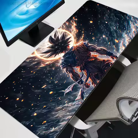 Mouse Pad Dragon Ball Durable Anime Gamer Large XXL Tablet Varmilo Keyboard Carpet Kawaii Gaming Acc