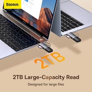 Baseus Card Reader USB C & USB3.0 to SD Micro SD TF Memory Card Device 104MB s 2TB Smart Card reader