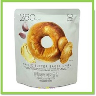 Olive Young 超滋味低熱量貝果脆片-香蒜牛油味 60克 (8809424551332)【平行進口】不同包裝隨機發貨
