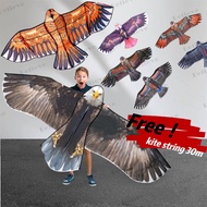 Large eagle kite for kids with 30m string free string kite animals toys kites for adults big kite th