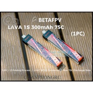 BETAFPV LAVA 1S 260mAh / 300mAh / 450mAh / 550mAh 3.8V jack BT2.0
