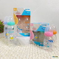 Natur ขวดนมคอแคบ bio mimic พร้อมจุกนม (แพค 2)