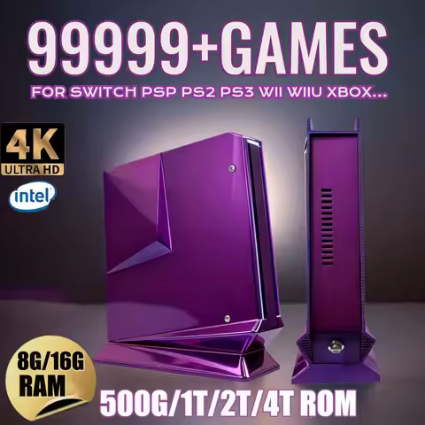 G3 Pro Retro Video Game Console Dual System with 99999+Games for SWITCH/PS3/WIIU/WII/PS2 60+Emulator