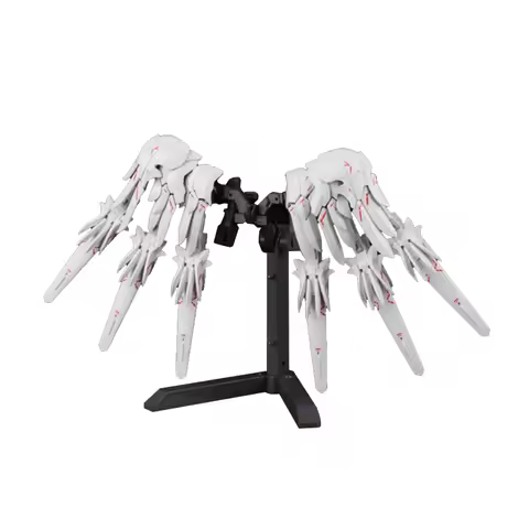 Suxin HG RG 1/144 Snow White Cannon Wing Machine Girl Feather Cannon Wings Accessory Assembled Model