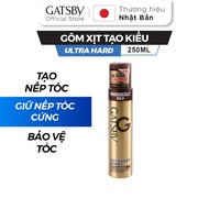 Gôm xịt tạo kiểu tóc GATSBY SET & KEEP SPRAY ULTRA HARD 250ml