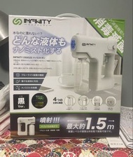 INFINITY DSSG22 Nano Mist Sprayer 藍光霧化納米無線360度全方位殺菌消毒槍 白色