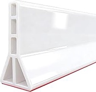 3.5" High Shower Water Splash Guard 78"Collapsible Shower Threshold Water 3.5In Tall Shower Water St