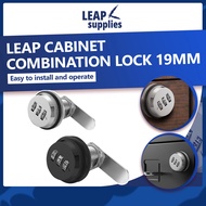 LEAP Cabinet Combination Lock 19mm | Locker Number PIN Locks | HDB Letterbox Lock