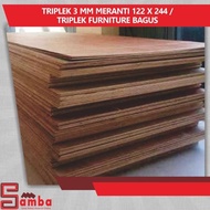 diskon - triplek 3 mm meranti 122x244 /triplek furniture bagus