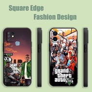 Casing For OPPO A77 A77S A93 Reno 7 4F 4 Lite F17 Pro 10 A18 A38 Grand Theft Auto V Games BOK04 Phon