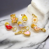 Loket/Pendant Design Hollow 5D Emas 916 Original Loket Emas 916 Hard Gold Loket Emas 916 Bajet