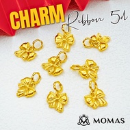 MOMAS Masdora Charm Ribbon 5D Emas 916 Beads Alphabets 3D Masdora Bead Enamel Emas 916 Charms 916