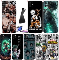 iPhone 15 16 Pro Max 16e 15 16 Plus E1 My Hero Academy Soft black phone case