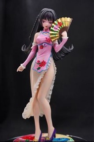 旗袍美少女 白模GK 上色代工  1/8