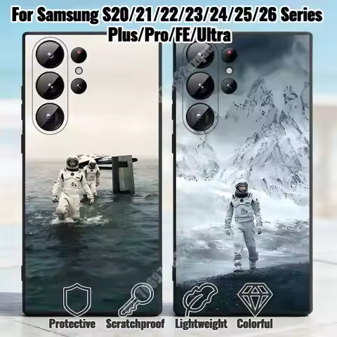 I-Interstellar-S Movie Phone Case for Samsung Galaxy S30 26 25 S24 23 22 S21 20 Ultra Plus FE Lite S