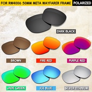 Replacement Lenses for Meta Wayfarer RW4006 RW4012 50mm Smart Ai Glasses - Easy Replace & Perfect Fi