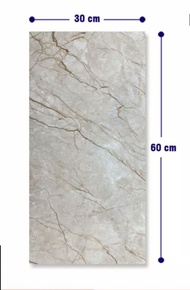 Wallpaper dinding VINYL Marble 30 x 60 cm / Lantai Vinyl Marbel Granit / Stiker Lemari Cabinet Marbel