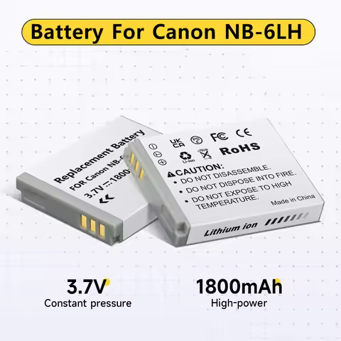 PALO 1-4PCS NB-6L NB6LH Battery 1800mAh NB 6L NB-6LH Camera Battery For Canon PowerShot SX700HS IXUS