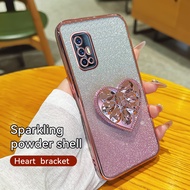 Casing For VIVO V17 Case Electroplating Luxury Soft Glitter TPU Cell Phone Back Cover for VIVO V19 N