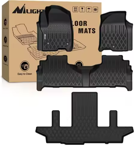 Nilight TPE Floor Mats for Chevy Chevrolet Suburban GMC Yukon XL 7 Seats Bucket Seats 2021 2022 2023