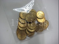 香港1974年【女王頭大一毫】【 伊利沙伯二世】 UNC 未使用 硬幣一毫 $0.1 --$20/粒