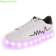 AIME Men/Women students ghost dance luminous shoes USB rechargeable led light sneaker Women's Shoes