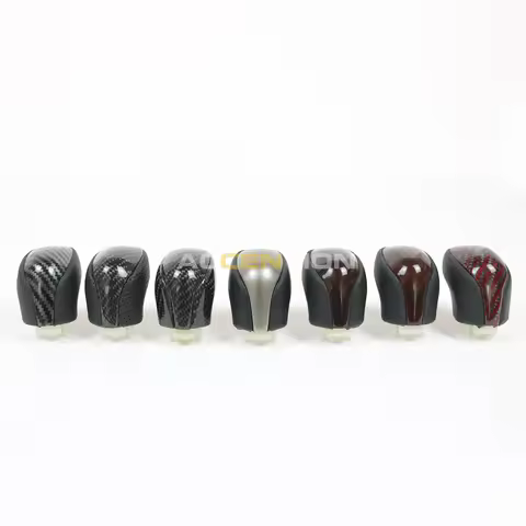 Black Leather Gear Shift Knob For Toyota Mark X Reiz X130 2010-2017