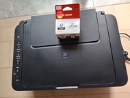 Canon PIXMA E470 Printer with Black Cartridge