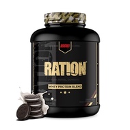 REDCON1 Ration Whey Protein, Cookies N' Cream - Keto Friendly + Gluten Free Whey Protein Powder - Co